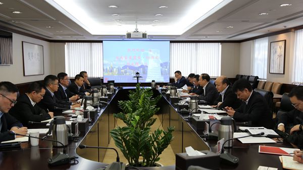 集團杜江總經(jīng)理會見海南省委常委、秘書長胡光輝一行（圖）